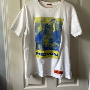 Heron Preston Tee off white color